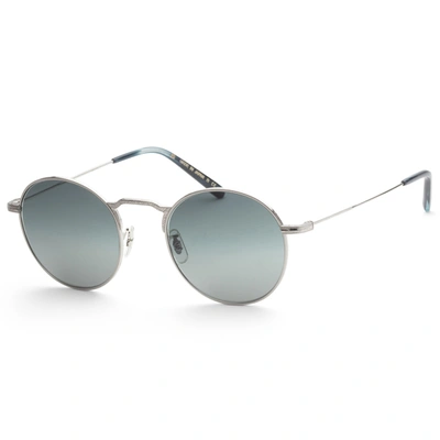 Oliver Peoples Men's Ov1282st-503641 Weslie 49mm Silver Sunglasses