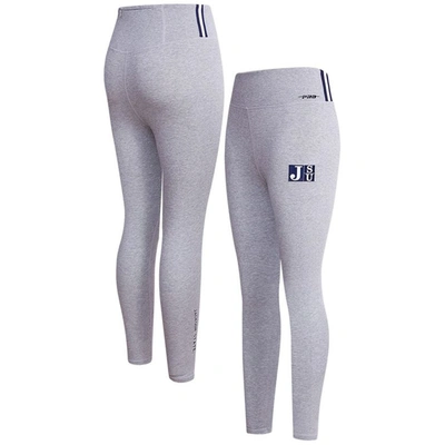 Post Heather Gray Jackson State Tigers Classic 3-hit Jersey Leggings