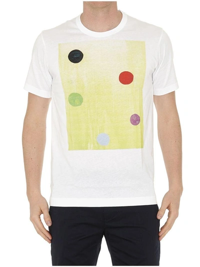 Comme Des Garçons Shirt Dot Print Short-sleeve T-shirt - White