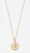 Kate Spade Letter Pendant Necklace In S