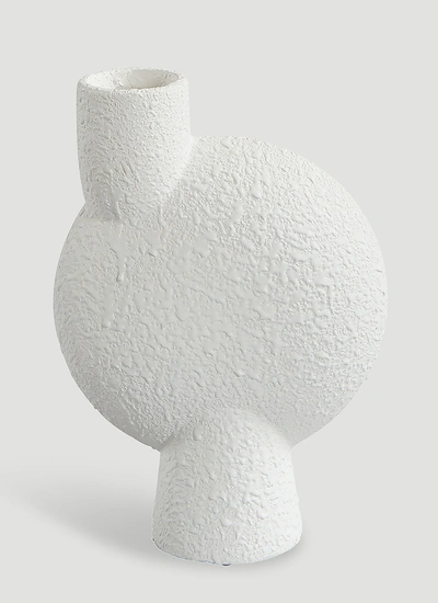 101 Copenhagen Sphere Bubl Medium Vase Unisex White