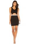 Kendall + Kylie Cut Out Dress In Black