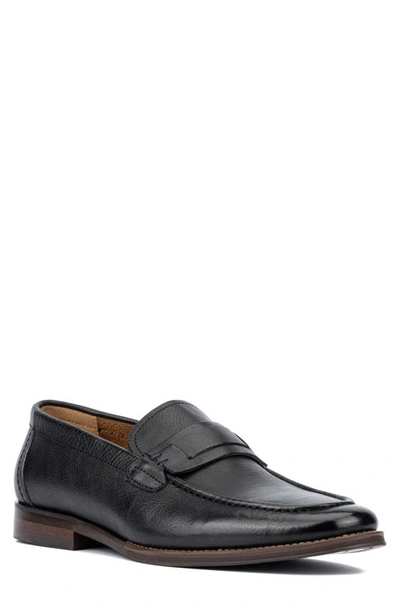 Vintage Foundry Rawson Penny Loafer In Black