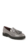 Franco Sarto Carolynn Lug Sole Loafers In Grey