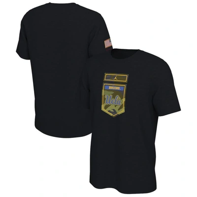 Jordan Brand Black Ucla Bruins Veterans Camo T-shirt
