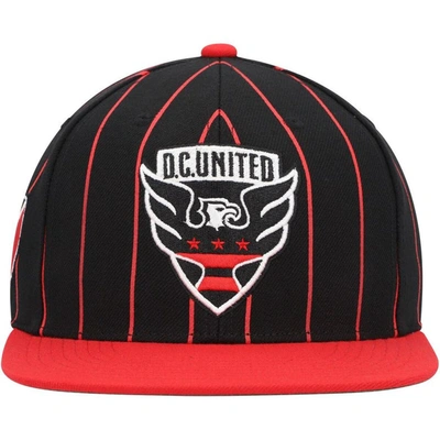 Mitchell & Ness Men's  Black D.c. United Team Pin Snapback Hat