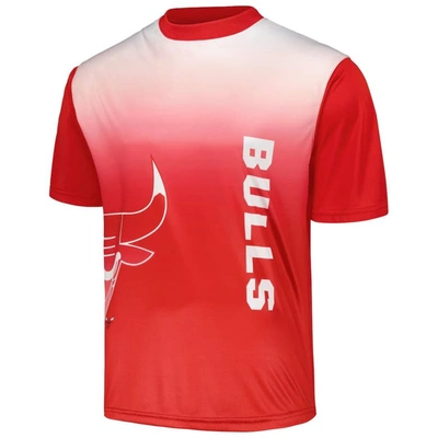 Fanatics Red Chicago Bulls Sublimated T-shirt