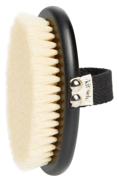 Kitsch Exfoliating Body Dry Brush In Black