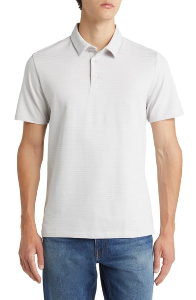Robert Barakett Hicks Cotton Blend Polo In Beige
