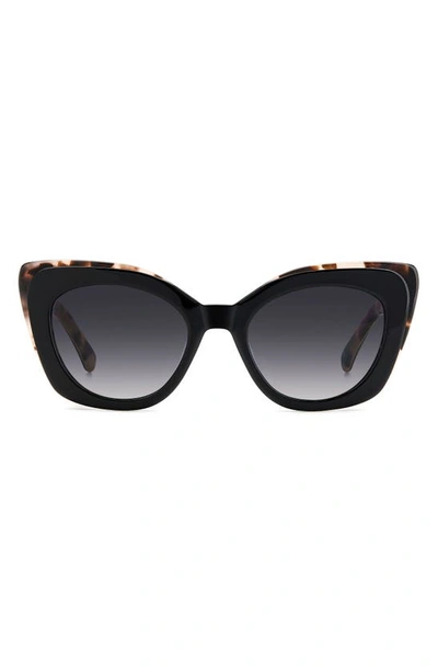 Kate Spade Marigolds 51mm Gradient Cat Eye Sunglasses In  display picture 2