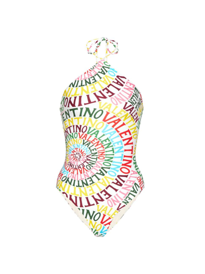 Valentino Loop Lycra Swimsuit Woman Multicolour M