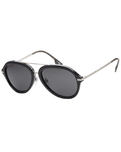 Burberry Men's Be4377 58mm Sunglasses In Black