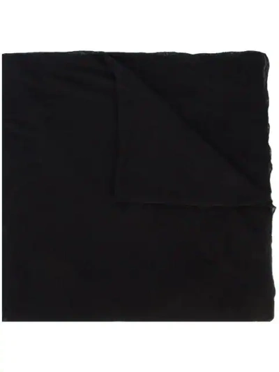 Botto Giuseppe Textured Scarf - Black