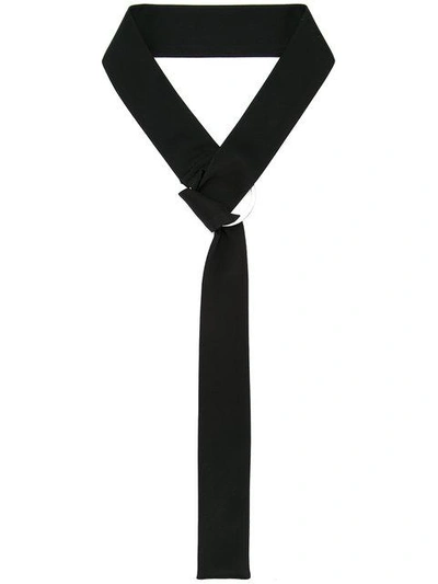 Taylor Ring Detail Neck Tie