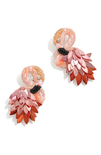 Baublebar Flamingo Statement Drop Earrings In Pink