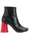 Mm6 Maison Margiela Contrast Heel Boots