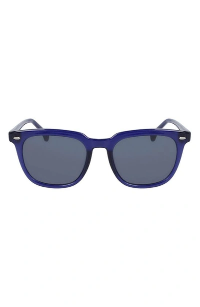 Cole Haan 53mm Square Sunglasses In Navy Crystal