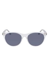 Cole Haan 55mm Cat Eye Sunglasses In Crystal
