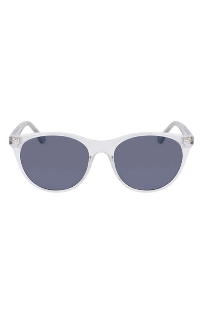 Cole Haan 55mm Cat Eye Sunglasses In Crystal