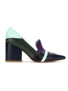 Sarah Chofakian Colour Block Pumps In Multicolour