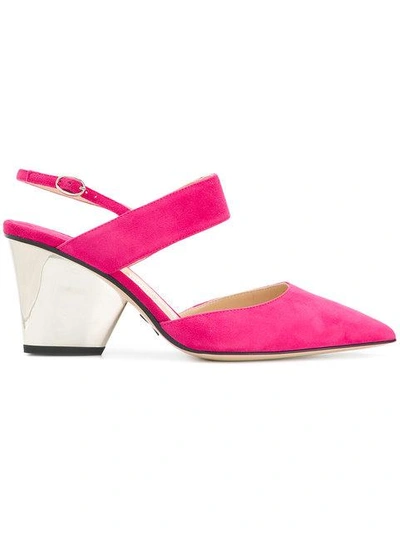 Paul Andrew Slingback Pumps In Pink
