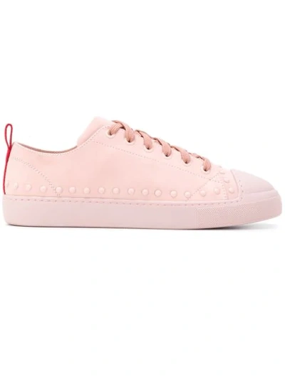 Moncler Linda Sneakers In Pink