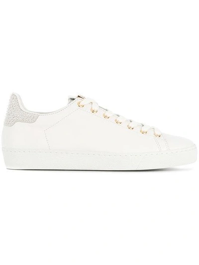 Hogl Crystal-embellished Sneakers In White