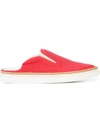 Maison Margiela Slip-on Sneakers - Red