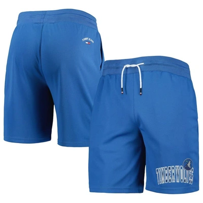 Tommy Jeans Blue Minnesota Timberwolves Mike Mesh Basketball Shorts
