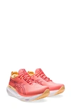 Asics ® Gel-nimbus® 25 Running Shoe In Papaya/dusty Purple