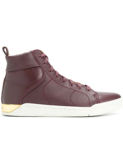 Diesel S-marquise Hi-top Sneakers In Pink