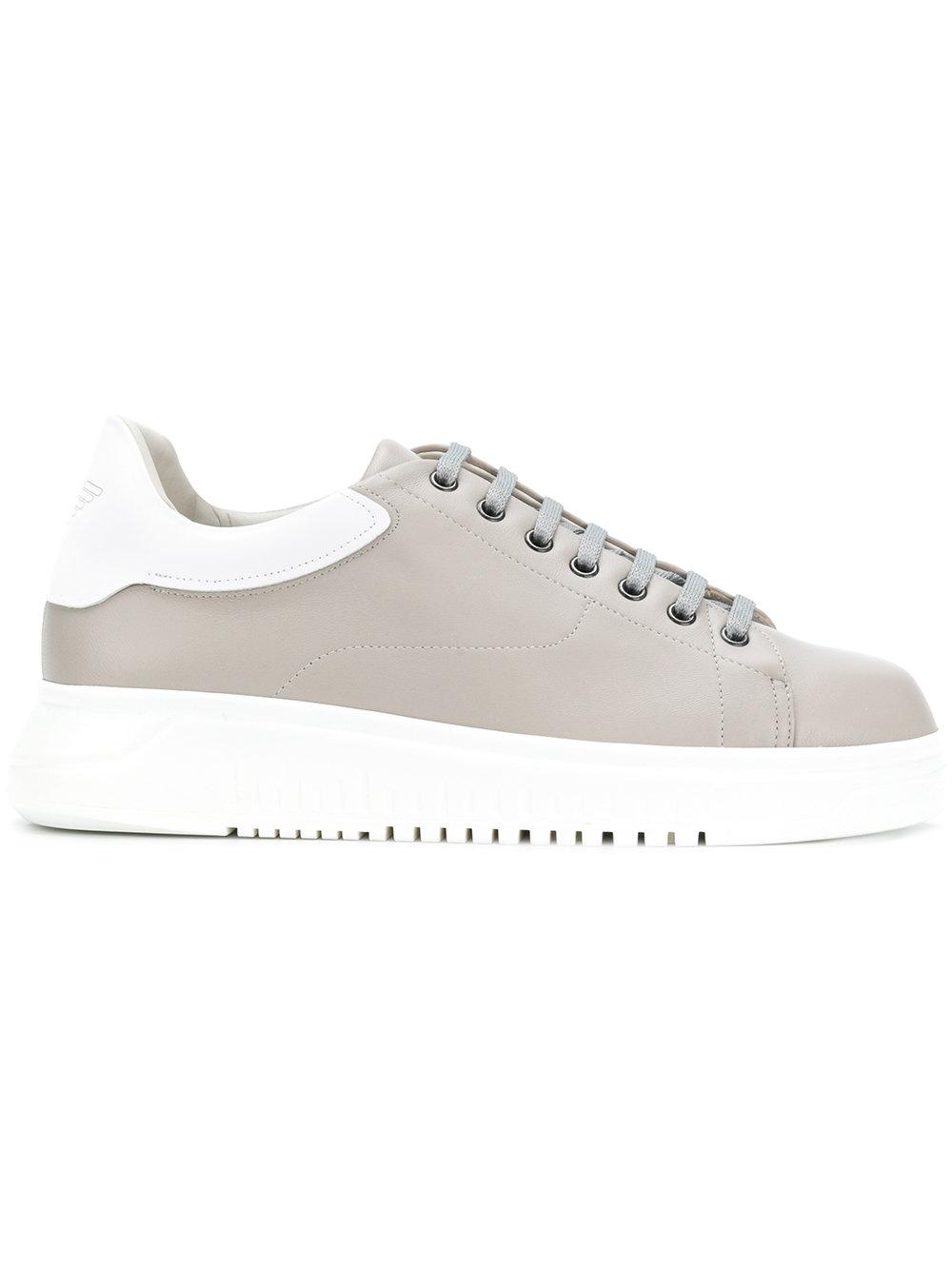 armani platform sneakers