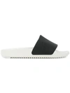 Rick Owens Drkshdw Woman Rubber Slides Black