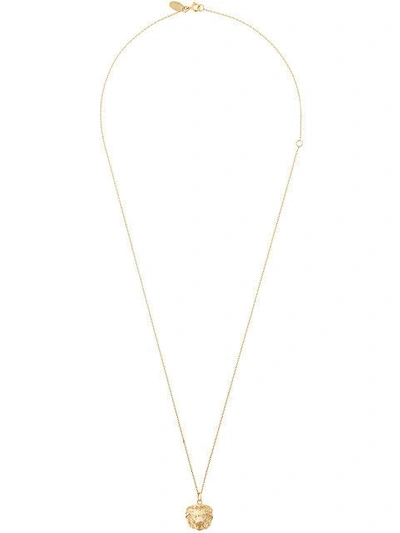 Iosselliani Puro Lion Necklace - Yellow & Orange