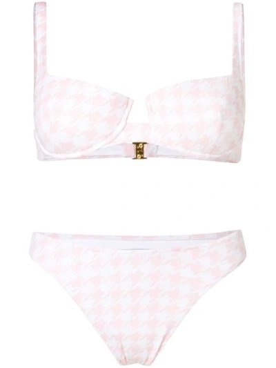 Sian Swimwear Paloma Bikini In Pink