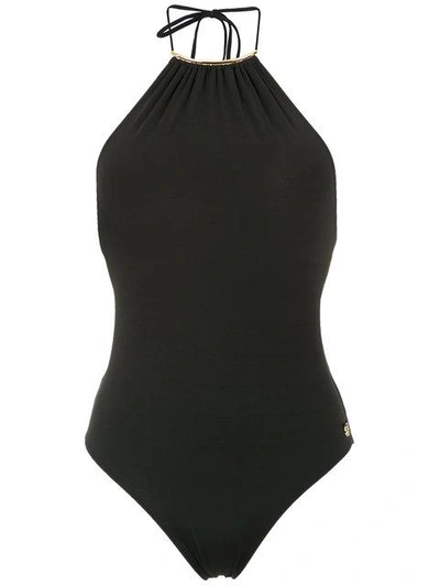 Brigitte Rayssa Bodysuit In Black