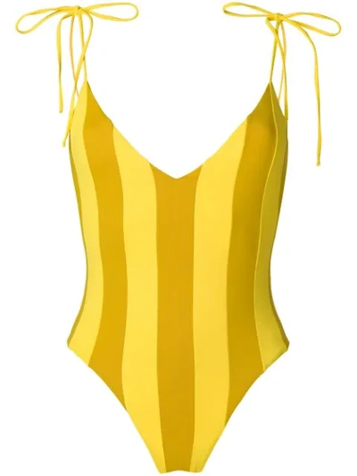 Sian Swimwear Zavannah连体泳衣 In Yellow