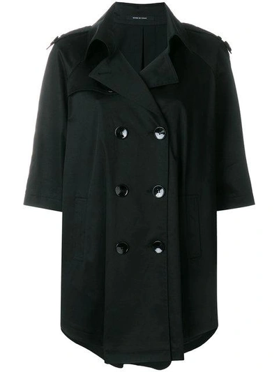 Tagliatore Short Sleeved Trench Coat