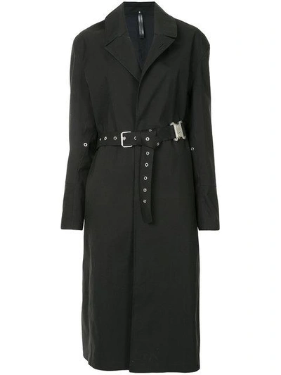 Alyx Belted Coat In Black