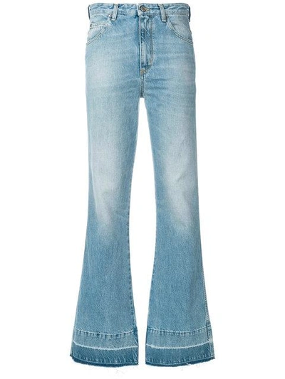 Golden Goose Flared Jeans In Blue