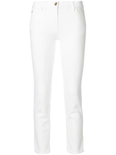 Roberto Cavalli Slim Fit Jeans In White