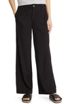 Wit & Wisdom Sky Rise Wide Leg Pants In Black