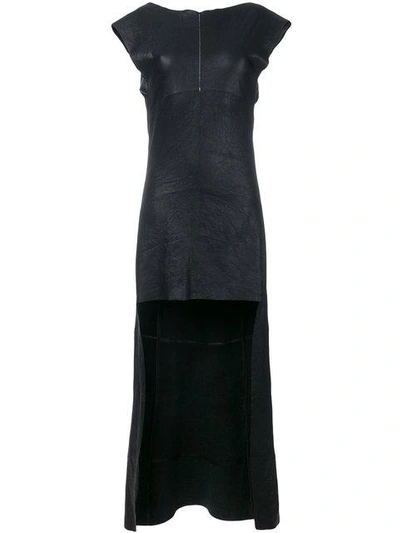 Olsthoorn Vanderwilt Asymmetric Sleeveless Dress In Black