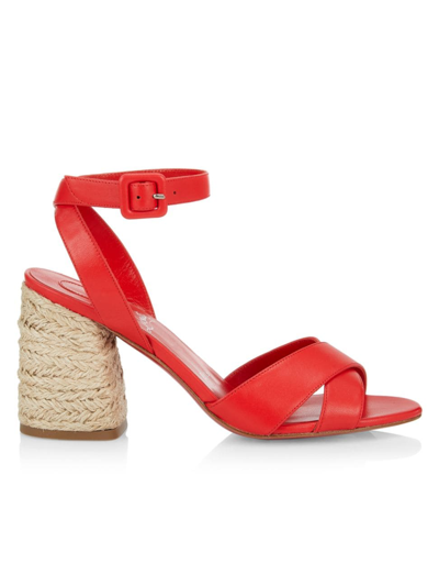 Christian Louboutin Women's Summer Mariza 85mm Leather Sandals In Red