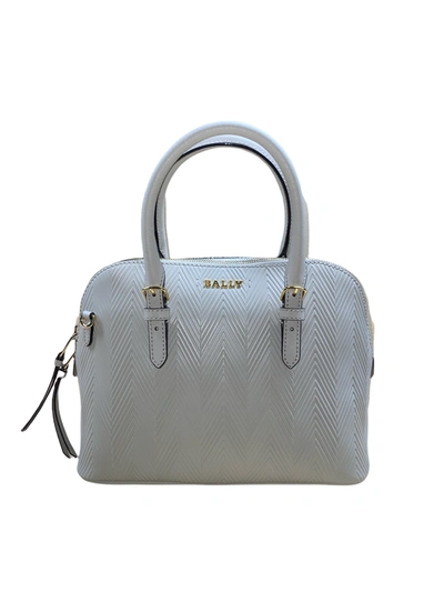 Bally Sadye Women's 6232668 Beige Leather Shoulder Bag In Multi