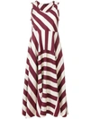 Aspesi Striped Midi Dress