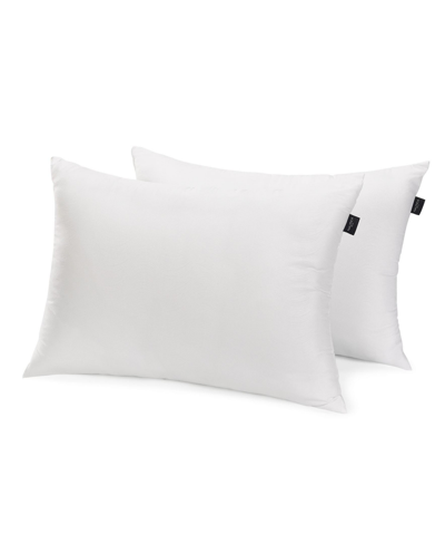 Nautica Home Embossed Ocean Waves 2 Pack Pillows Collection In White