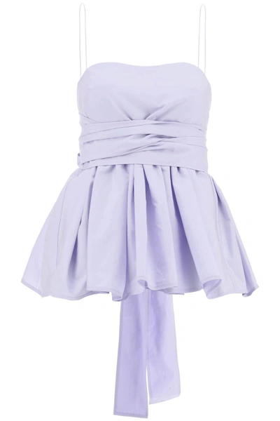 Cecilie Bahnsen James Tops Purple