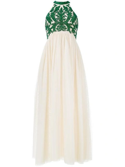 ganni green sequin dress Ganni Green Sequin Dress by Ganni