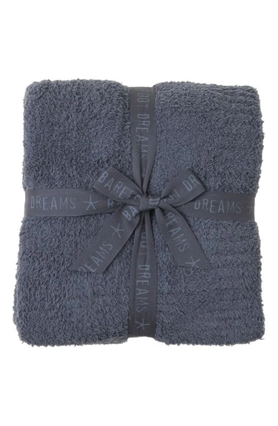 Barefoot Dreams Cozychic™ Throw Blanket In Slate Blue